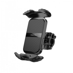 Велотримач для телефона BOROFONE BH105 Crown bicycle motorcycle universal holder Black