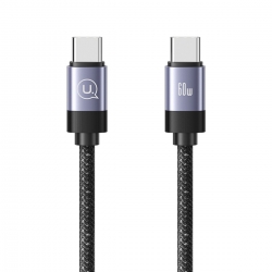 Кабель Usams US-SJ704 60W Magnetic Data Cable Type-C To Type-C-Rui Series 1m tarnish