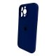 Чохол для смартфона Silicone Full Case AA Camera Protect for Apple iPhone 16 Pro 39,Navy Blue