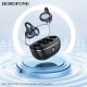 Бездротові навушники BOROFONE FQ5 Spirit clip-on true wireless BT headset Black