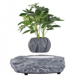 Магнітний левітаційний горщик для рослин HCNT Magnetic Levitating Pot M5B-P Grey
