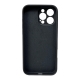Чохол для смартфона Silicone Full Case AA Camera Protect for Apple iPhone 16 Pro Max 12,Dark Grey
