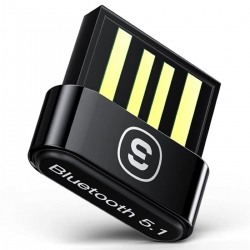 Bluetooth-адаптер  ESSAGER Mini BT5.0 Adapter Black