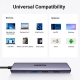 Мультипортовий адаптер UGREEN CM478 USB Type-C to HDMI Gray (15495)