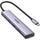 Мультипортовий адаптер UGREEN CM478 USB Type-C to HDMI Gray (15495)