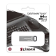 Флеш-накопичувач Kingston USB 3.2 DT Kyson 64GB Silver/Black
