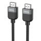 Кабель Hoco US09 HDMI to HDMI 1m Black