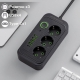 Сетевой фильтр F09U 4USB 3AC 16A Black