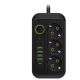 Сетевой фильтр F09U 4USB 3AC 16A Black
