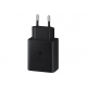 Мережевий зарядний пристрій Samsung 45W PD Compact Power Adapter with Type-C cable Black (EP-T4510XBE)