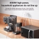 Зарядний пристрій Acefast 7-in-1 Socket 4AC+2C+1U 30W Gan PD