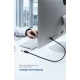 Кабель USB-A UGREEN US129 USB 3.0 AM/AF Extension Cable 1m Black (10368)