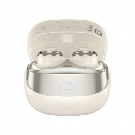 Бездротові навушники HOCO EW200 Elegant true wireless sleep BT headset Milky White