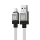 Кабель Baseus CoolPlay Series Fast Charging Cable USB to iP 2.4A 2m White