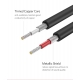 Аудіокабель UGREEN AV104 2RCA Male to 2RCA Male Cable 2m (Black)(UGR-10518)