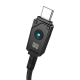 Кабель Baseus Unbreakable Series Fast Charging Data Cable Type-C to Type-C 100W 1m Cluster Black