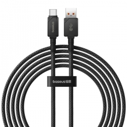 Кабель Baseus Unbreakable Series Fast Charging Data Cable USB to Type-C 100W 2m Cluster Black