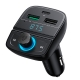 АЗП з FM-модулятором UGREEN CD229 FM&Bluetooth Transmitter&Car Charger + TF  Slot Black