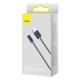 Кабель Baseus Dynamic Series Fast Charging Data Cable USB to iP 2.4A 2m Slate Gray
