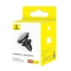 Автотримач для телефона Baseus Magnetic Car Mount Phone Holder with Cable Clip Air Vent Version Cluster Black