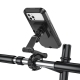 Велотримач для телефона HOCO CA101 Rider waterproof bicycle stand Black