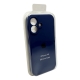 Чохол для смартфона Silicone Full Case AA Camera Protect for Apple iPhone 16 39,Navy Blue
