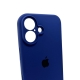 Чохол для смартфона Silicone Full Case AA Camera Protect for Apple iPhone 16 39,Navy Blue