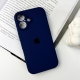 Чохол для смартфона Silicone Full Case AA Camera Protect for Apple iPhone 16 39,Navy Blue