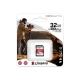 Карта пам'яті SDHC (UHS-II U3) Kingston Canvas React Plus 32Gb class 10 V90 (R-300MB/s)