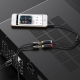 Аудіокабель UGREEN AV109 3.5mm Male to 2RCA Female Cable 25cm (Gray)(UGR-10547)