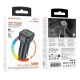 Автомобільний зарядний пристрій BOROFONE BZ28A Trophie PD30W+QC3.0 car charger Black