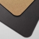 Килимок для миші Xiaomi Mi Wu Solid Color Leather Pattern Mouse Pad 600×400 mm Black