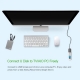 Кабель UGREEN US103 USB 2.0 A Male to A Female Cable 2m (Black)(UGR-10316)