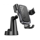 Автотримач для телефона HOCO H81 Vista Gravity Car holder (center console) Black Metal Gray