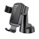 Автотримач для телефона HOCO H81 Vista Gravity Car holder (center console) Black Metal Gray