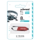 Флеш-накопичувач Wibrand USB 2.0 Aligator 8Gb Dark Red