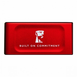 Портативний SSD Kingston XS1000R BOC 2TB USB 3.2 Gen2 Type-C 3D NAND Red