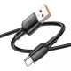 Кабель BOROFONE BX93 Super power 100W charging data cable Type-C Black