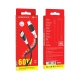 Кабель BOROFONE BX79 Type-C to Type-C 3A,60W, 1m, silicone, silicone connectors, Black