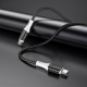 Кабель BOROFONE BX79 Type-C to Type-C 3A,60W, 1m, silicone, silicone connectors, Black
