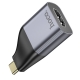 Перехідник HOCO UA33 Type-C to HDTV adapter Metal Gray
