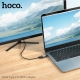 Перехідник HOCO UA33 Type-C to HDTV adapter Metal Gray