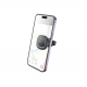 Автотримач для телефона HOCO H72 Crown magnetic car holder (air outlet) Black Metal Gray