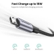 Кабель UGREEN US290 USB 2.0 A to Micro USB Cable Nickel Plating Aluminum Braid 2m (Black) (UGR-60148)