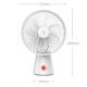 Вентилятор портативний Xiaomi MiJia Desktop Mobile Fan