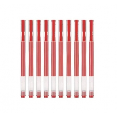 Набір ручок Xiaomi High-capacity Gel Pen (10-Pack) (Red)