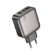 Мережевий зарядний пристрій BOROFONE BAS56A Absolute PD45W(2C1A) charger(EU) Black