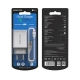 Мережевий зарядний пристрій BOROFONE BA21A Long journey single port QC3.0 charger set(Micro) 18W White