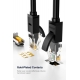 Кабель UGREEN NW102 Cat 6 U/UTP Lan Flat Cable 15m (Black)(UGR-50180)