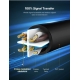 Кабель UGREEN NW102 Cat 6 U/UTP Lan Flat Cable 15m (Black)(UGR-50180)